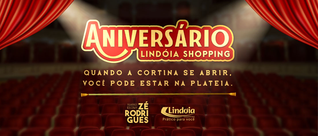 Promoção de Aniversário Lindóia Shopping